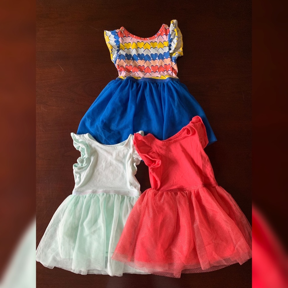 Cat & Jack tutu dresses BUNDLED size 2T (all 3)